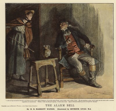 De Alarmbel door John Seymour Lucas